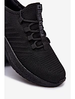 Pánske športové tenisky Ľahký materiál Big Star UU174003 Black Pánske športové tenisky Ľahký materiál Big Star UU174003 Black
