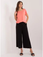 Spodnie model 19506417 czarny - FPrice Spodnie model 19506417 czarny - FPrice