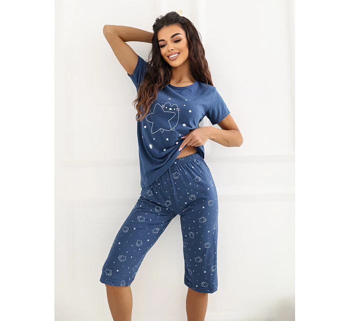 DU PI FP 301.76 tmavomodré pyžamo