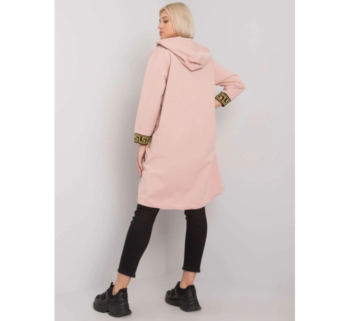 Dámska mikina RV BL 6792.02P svetlo ružová