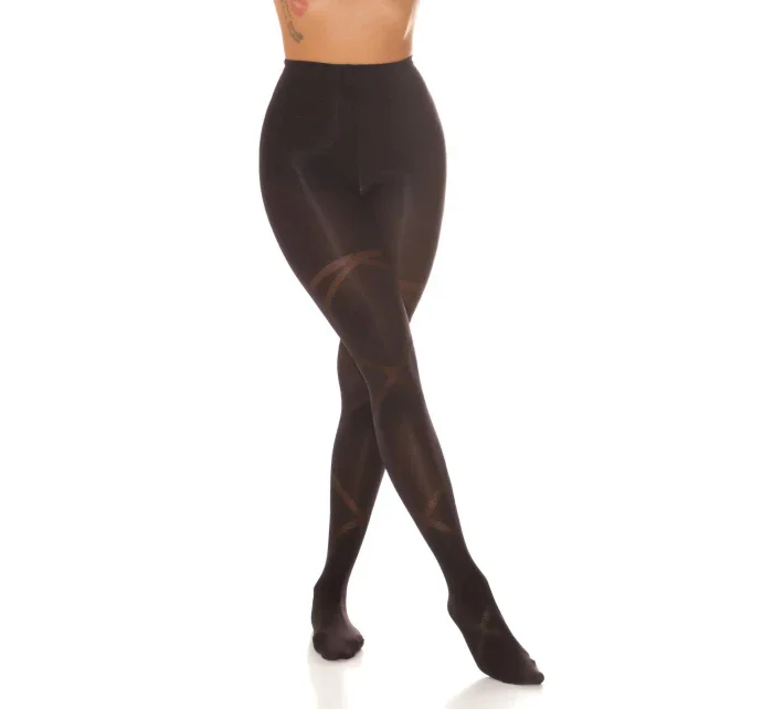 Dámske sexy pančuchy SH81837 Black - Koucla