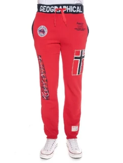 Pánske tepláky WY8619H/GN Červený vzor - Geografické Nórsko