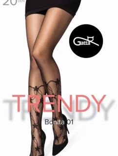 model 21960360 01 Punčocháče 20 DEN5 - Gatta