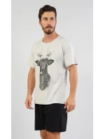 Pánske pyžamo šortky Jeleň Pánske pyžamo šortky Jeleň
