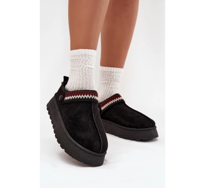 Snehové topánky model 218282 Krok vo veľkom štýle Snehové topánky model 218282 Krok vo veľkom štýle