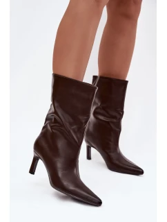 Topánky na podpätku model 221519 Step in style