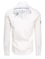 Pánská košile v barvě ecru Dstreet model 21966535 - FashionStreet