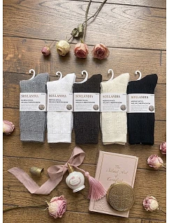Ponožky vzor 52 z merino velikosti 35–42 model 22354458 - WiK