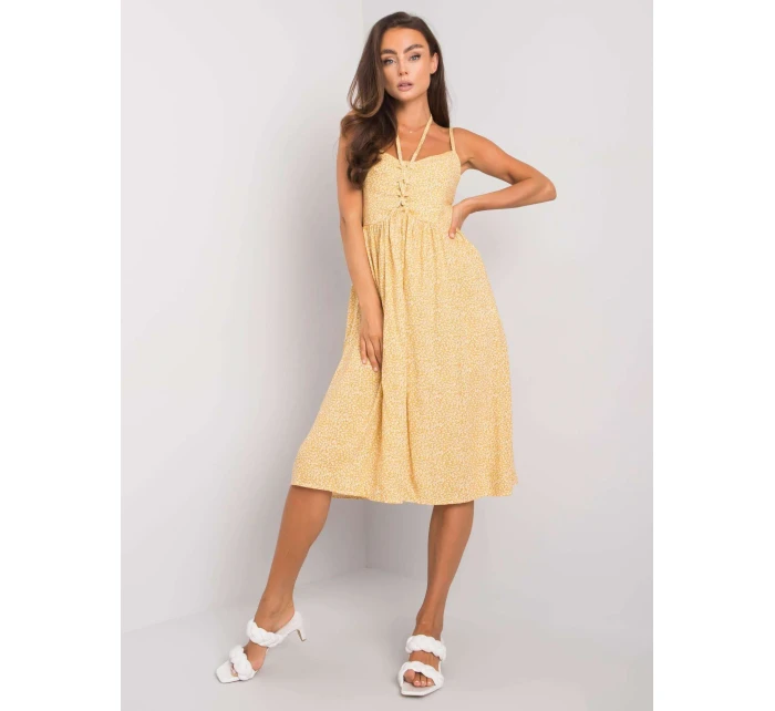 Šaty RO SK 8009 1.87P žltá Šaty RO SK 8009 1.87P žltá