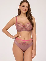Ava 2218 Mocha Rose Soft Bra