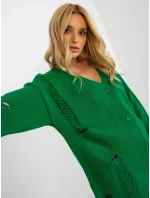 Dámsky kardigan LC SW 8042.12x zelená - FPrice