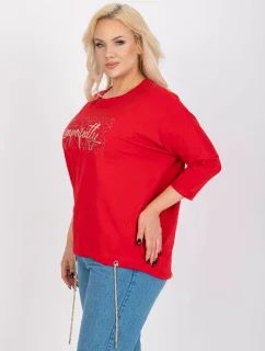 Halenka RV BZ model 17280789 červená - FPrice