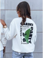 Dámska mikina HEARTBEAT biela FashionStreet BY1214