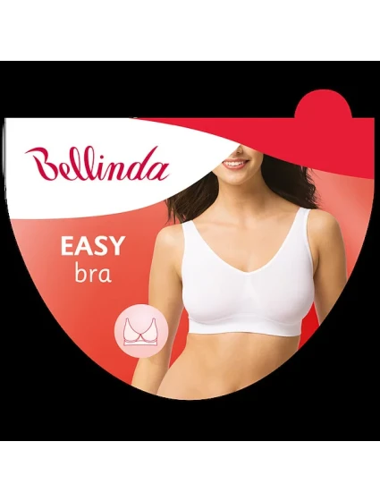 Dámska podprsenka bez kostíc športového typu EASY BRA - Bellinda - šedá