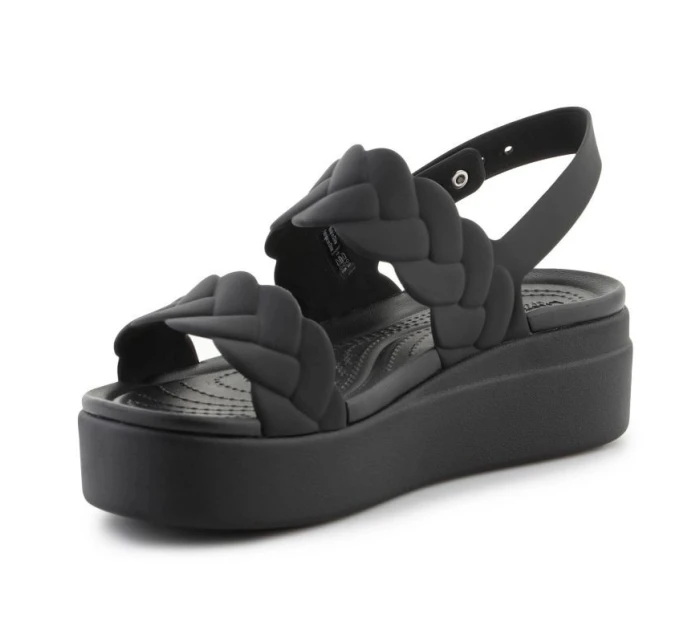 Crocs Brooklyn Woven Low Wedge W 209977-060