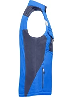 JN 825 Pracovní zimní softshellová vesta Strong model 22491354 royal/navy - Daiber