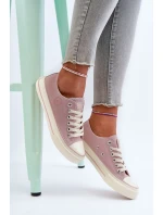 Nízké dámské tenisky Big Star model 21654816 Růžové - Big Star Shoes