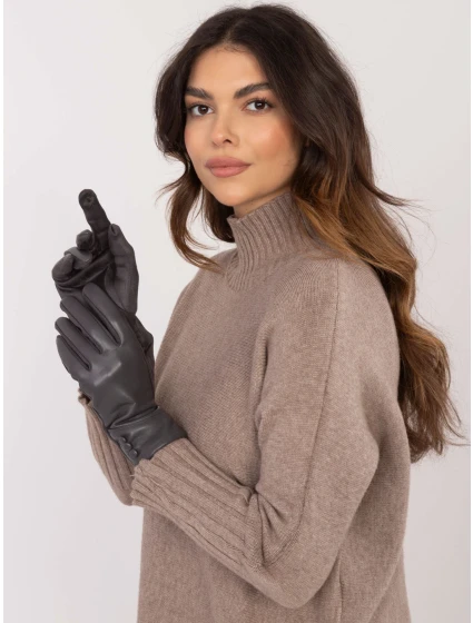 Rukavice AT RK 239805.95 tmavo šedé Rukavice AT RK 239805.95 tmavo šedé