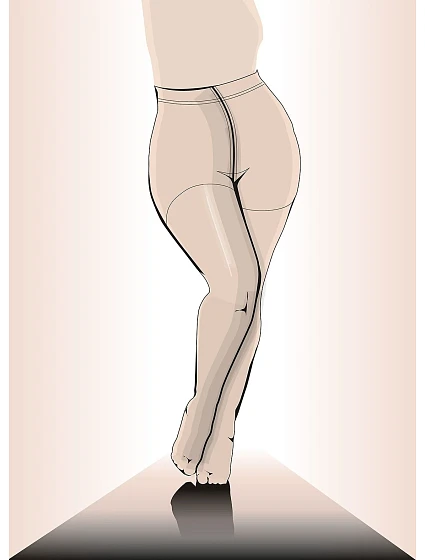 Dámské punčochové kalhoty C Sheer Plus Size model 20113840 - Fiore