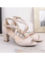 Sandále na podpätku Sergio Leone W SK367C