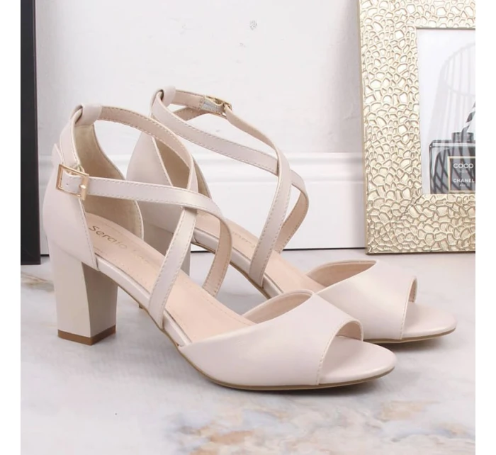 Sandále na podpätku Sergio Leone W SK367C