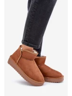 Śniegowce Na Platformie Damskie D.Franklin DFSH370010 Brązowe Śniegowce Na Platformie Damskie D.Franklin DFSH370010 Brązowe