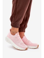 Pohodlné Dámské Sportovní Boty Big Star model 21686422 HIPOLY SYSTEM Růžové - Big Star Shoes