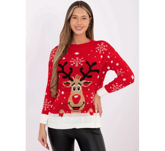 Jumper MI SW 0212.89 červený Jumper MI SW 0212.89 červený