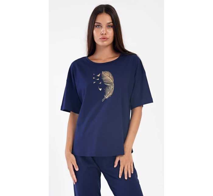 Dámske capri pyžamo Feather Dámske capri pyžamo Feather