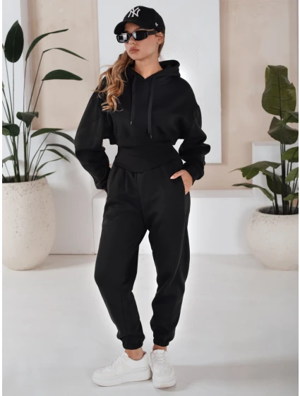 Dámská tepláková souprava černá Dstreet model 21964608 - FashionStreet