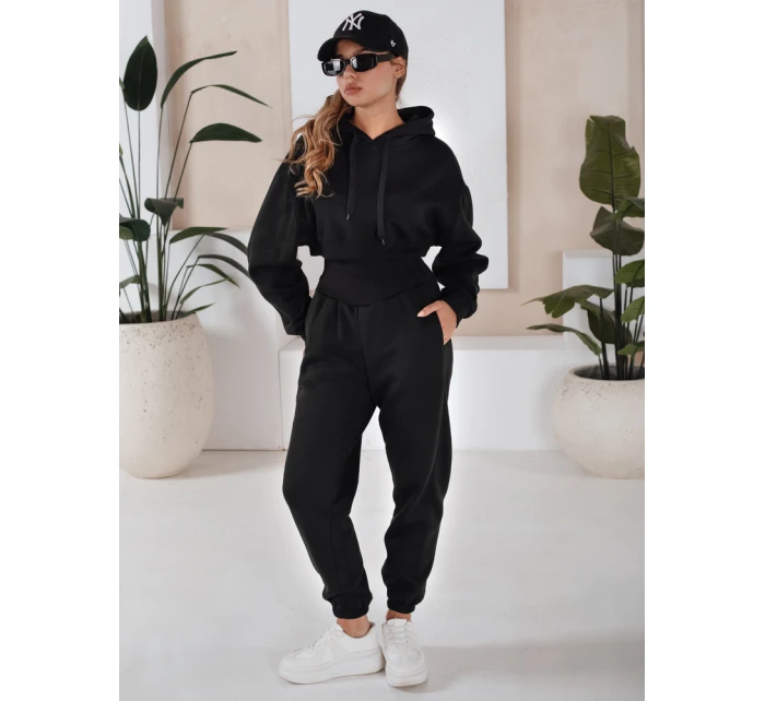 Dámská tepláková souprava černá Dstreet model 21964608 - FashionStreet
