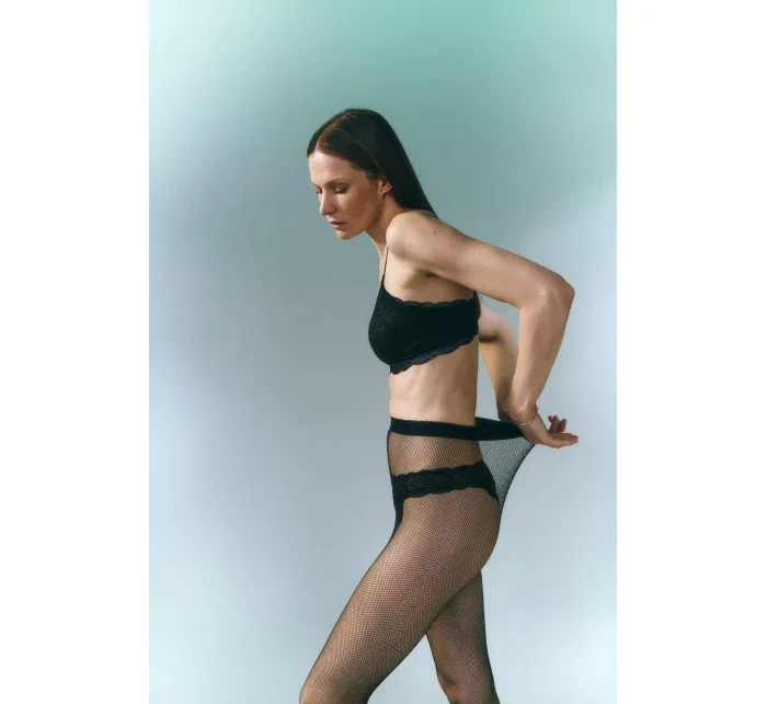 Triumph Lift Smart Highleg Brazilian EX - BLACK - TRIUMPH BLACK - TRIUMPH