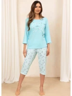 Pyžamo 3/4 2XL Z25/26 dámské model 21202400 - Regina Pyžamo 3/4 2XL Z25/26 dámské model 21202400 - Regina