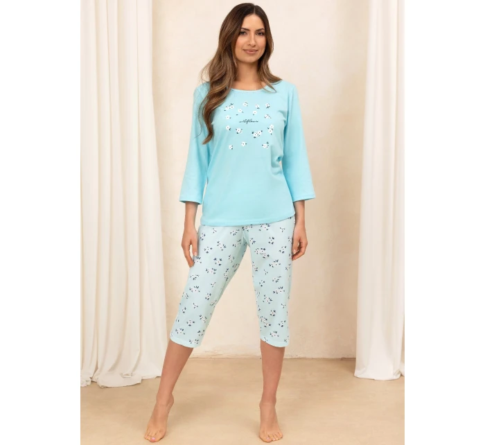 Pyžamo 3/4 2XL Z25/26 dámské model 21202400 - Regina Pyžamo 3/4 2XL Z25/26 dámské model 21202400 - Regina