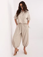 IT SP nohavice FL10309 1.02 beige
