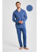 3483 PÁNSKE PYŽAMO S DLHÝM ZIPSOM DEREK M-2XL 3483 PÁNSKE PYŽAMO S DLHÝM ZIPSOM DEREK M-2XL