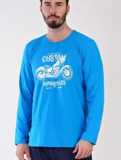 Pánské pyžamo dlouhé model 19332381 - Vienetta MAN