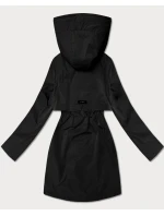 Klasická dámska bunda Goodlookin s podšívkou čierna (B2006-1)