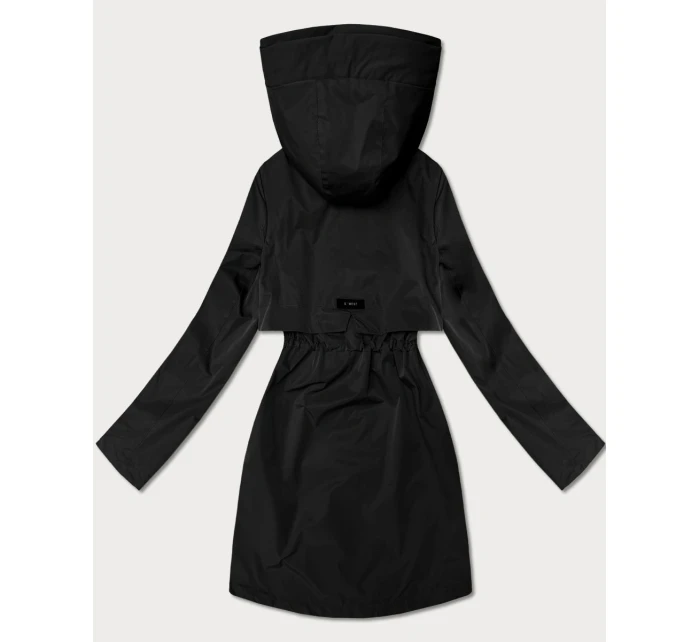 Klasická dámska bunda Goodlookin s podšívkou čierna (B2006-1)