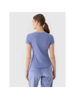 Dámske hladké tričko slim 4F 4FRAW24TTSHF2300-32S