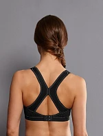 momentum pro športová podprsenka X-Back, s penovou výplňou 5539 čierna - Active