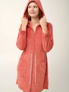 Jednoduché šaty s krátkými rukávy  model 20617577 - Vamp