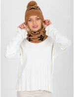 Dámská čepice AT CZ CM 317 hnědá Dámská čepice AT CZ CM 317 hnědá