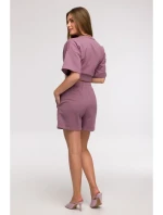 model 21047255 Šortky s kapsami s nášivkami heather - BeWear