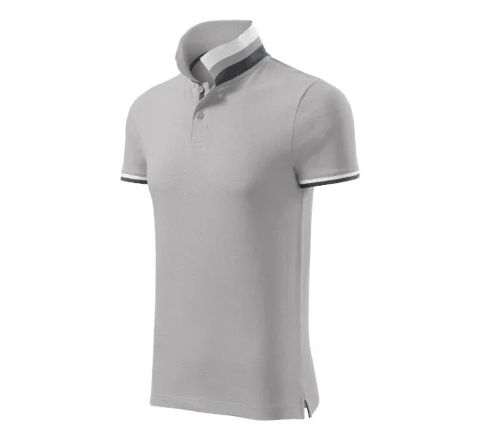 Collar Up polokošile pánská silver gray Collar Up polokošile pánská silver gray