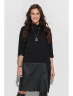 Denní šaty NU 318 černé - Numinou