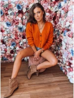 Dámský svetr oranžový Dstreet model 21969821 - FashionStreet