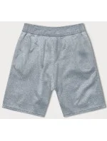 Světle šedé pánské sportovní kraťasy model 18612073 - J.STYLE