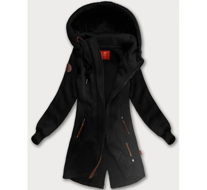 bluza damska z kapturem czarna model 21248955 - LHD