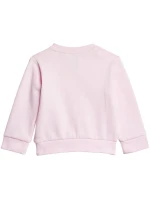 Adidas Essentials detská tepláková súprava ružová JC9645 Adidas Essentials detská tepláková súprava ružová JC9645